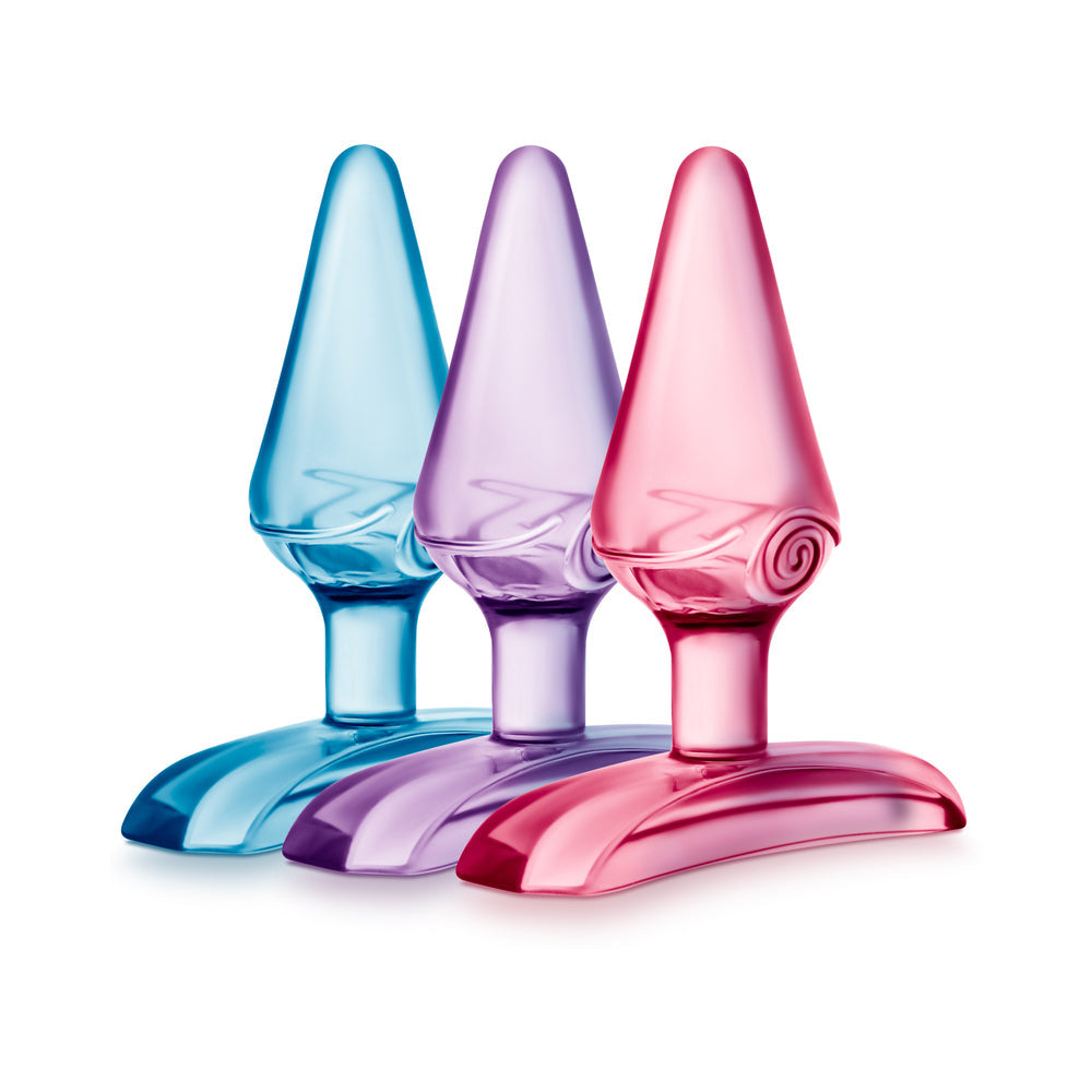 Blush Play With Me Jolly Plug 24-Piece Fishbowl Display - Fantasies Boutique