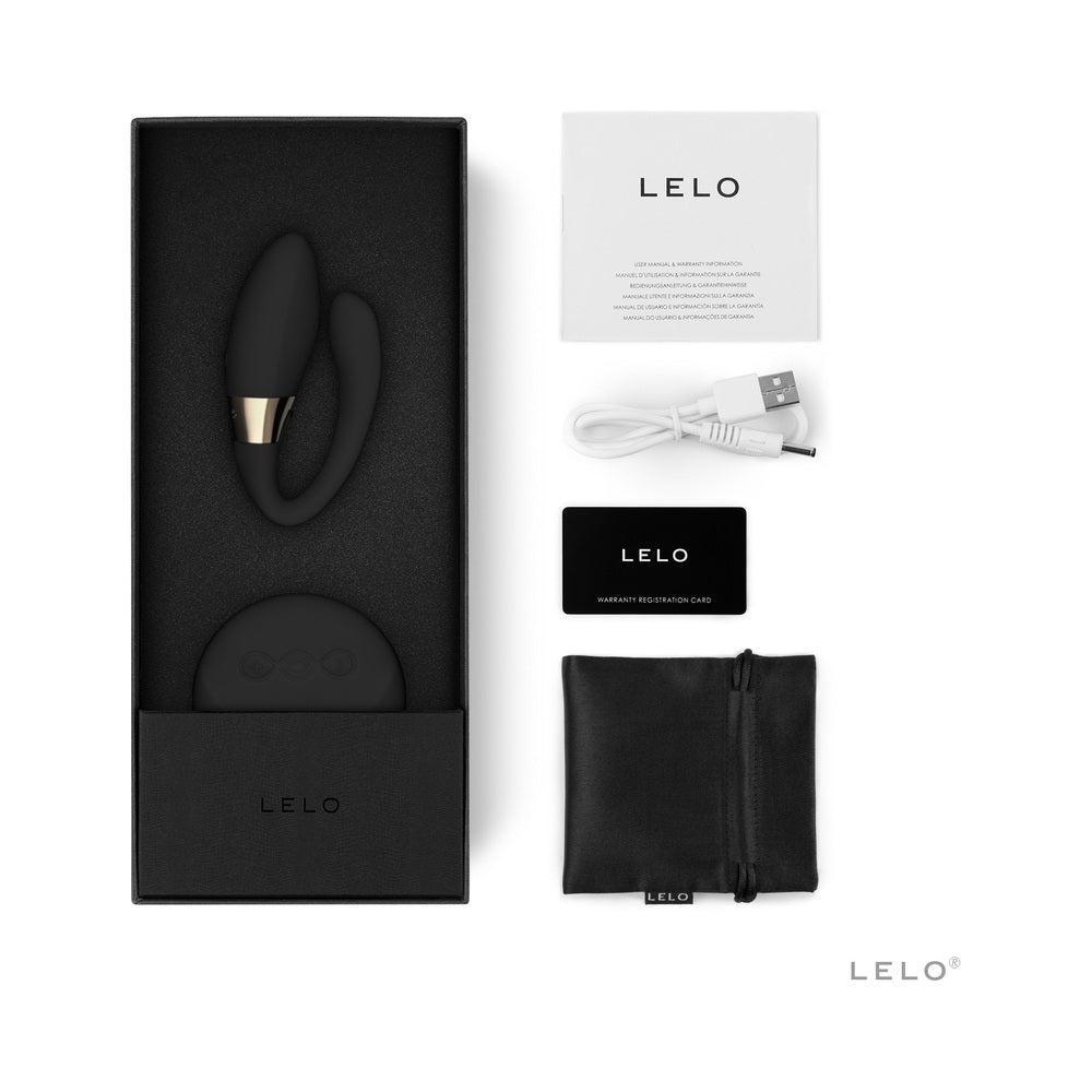 LELO TIANI DUO Rechargeable Dual Stimulation Couples Vibrator With Remote Black - Fantasies Boutique