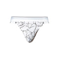Male Power Soo Cumfy Thong Black/White L/XL