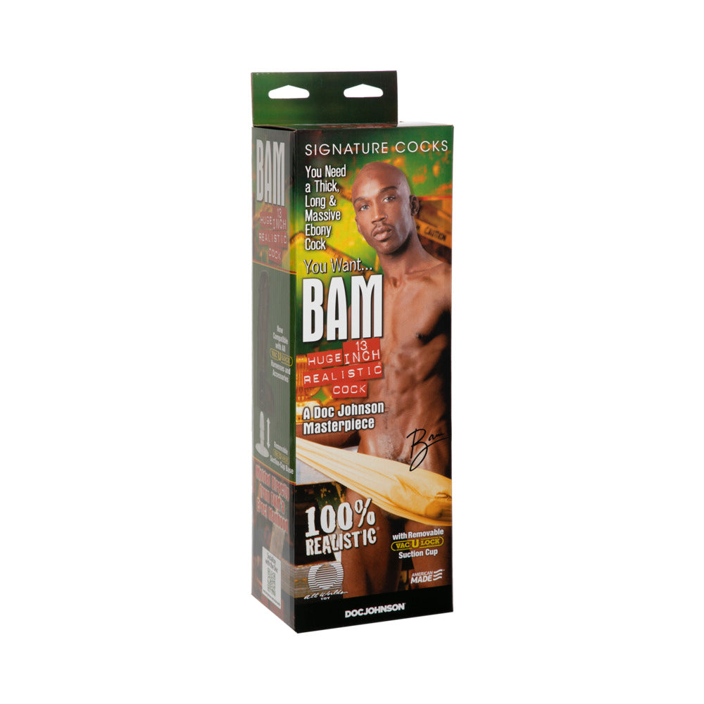 Bam R5 - Realistic Cock 13in - Fantasies Boutique