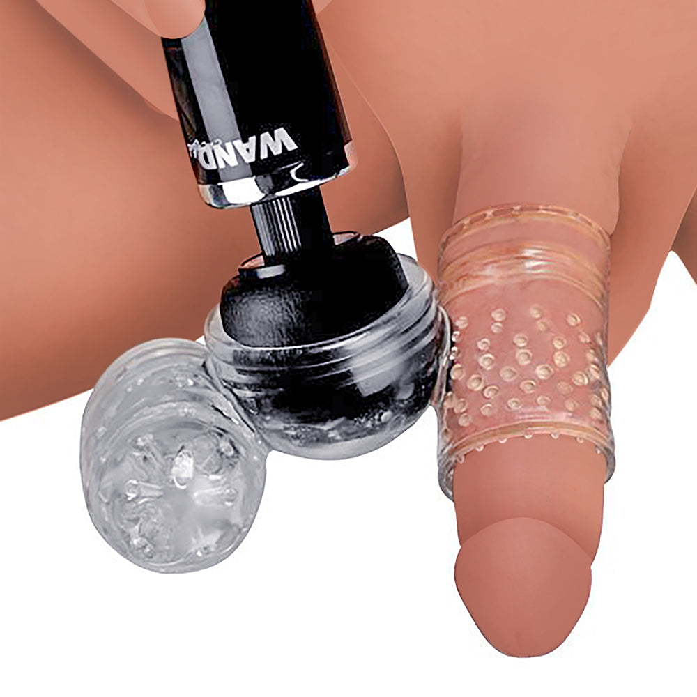 Wand Essentials Twin Turbo Strokers Attachment