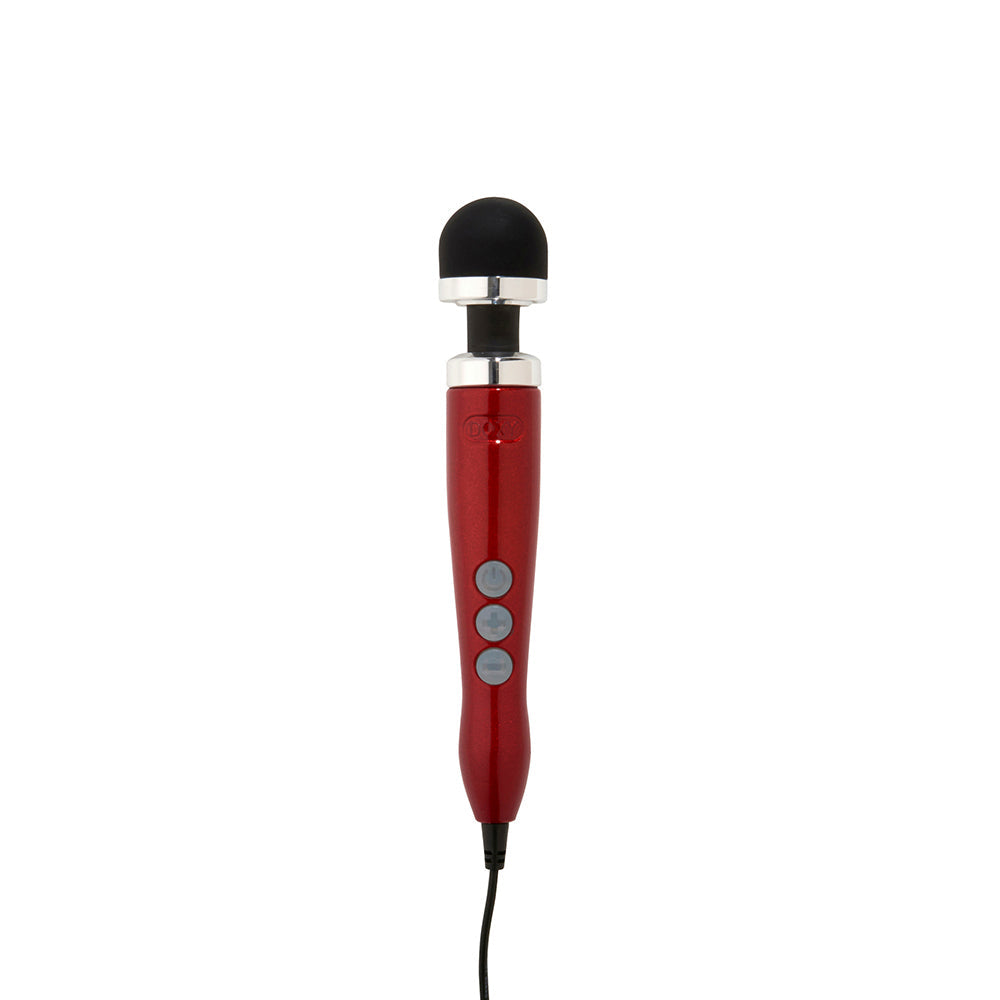 Doxy Die Cast 3 Compact Wand Vibrator Candy Red - Fantasies Boutique