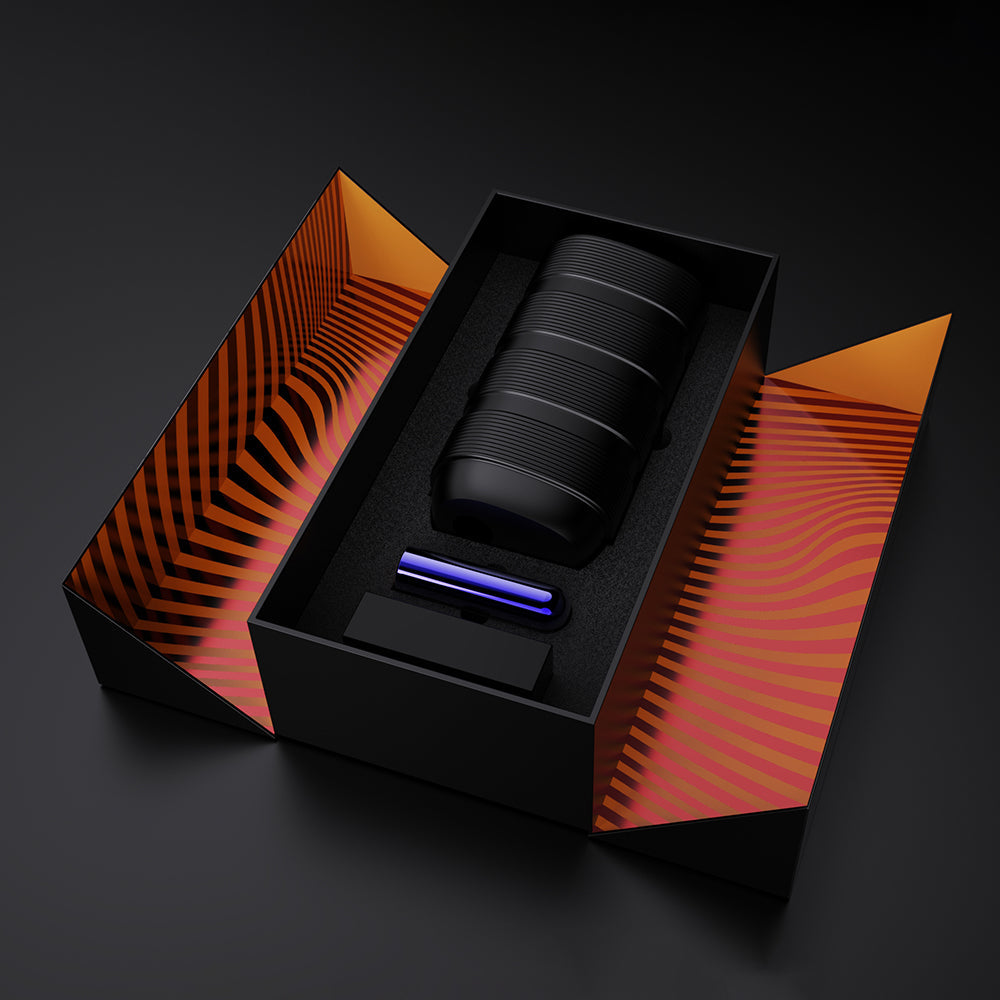 M Elite Platinum Strok Black - Fantasies Boutique