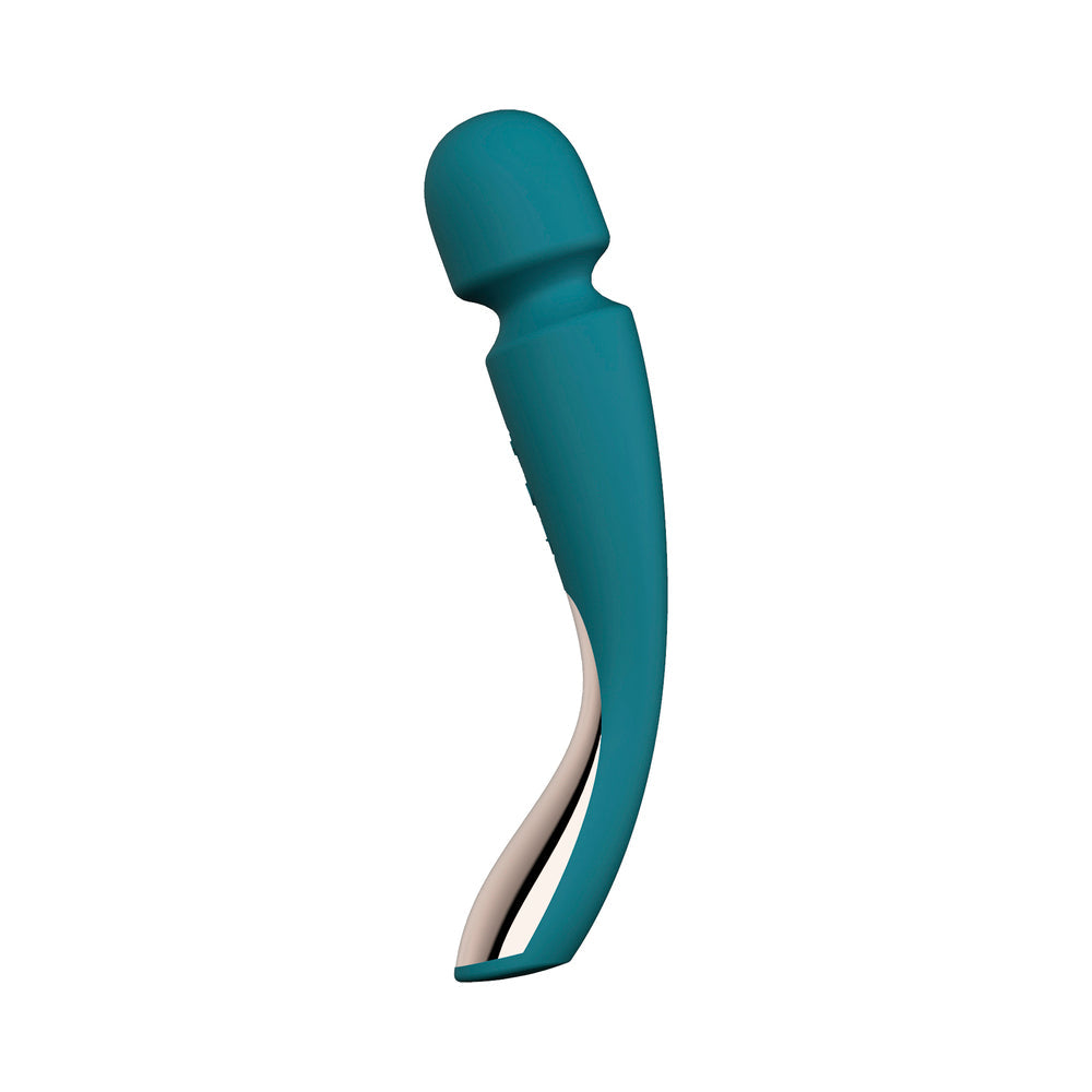 LELO SMART WAND 2 Medium Rechargeable Wand Vibrator Ocean Blue - Fantasies Boutique