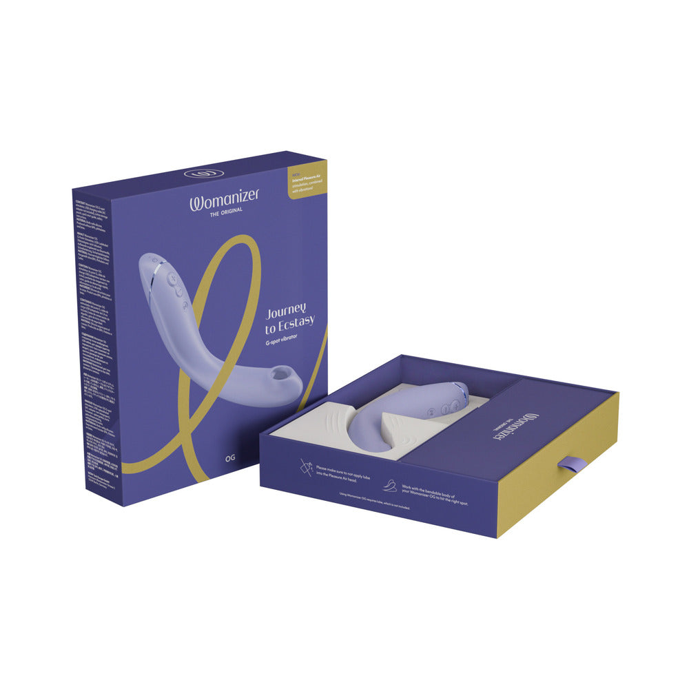 Womanizer OG Rechargeable G-Spot Pleasure Air Stimulator Lilac - Fantasies Boutique