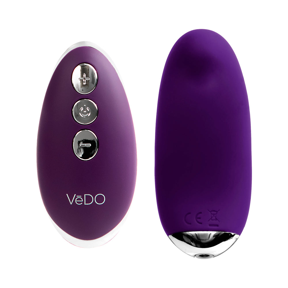 VeDO Niki Rechargeable Panty Vibe Deep Purple - Fantasies Boutique