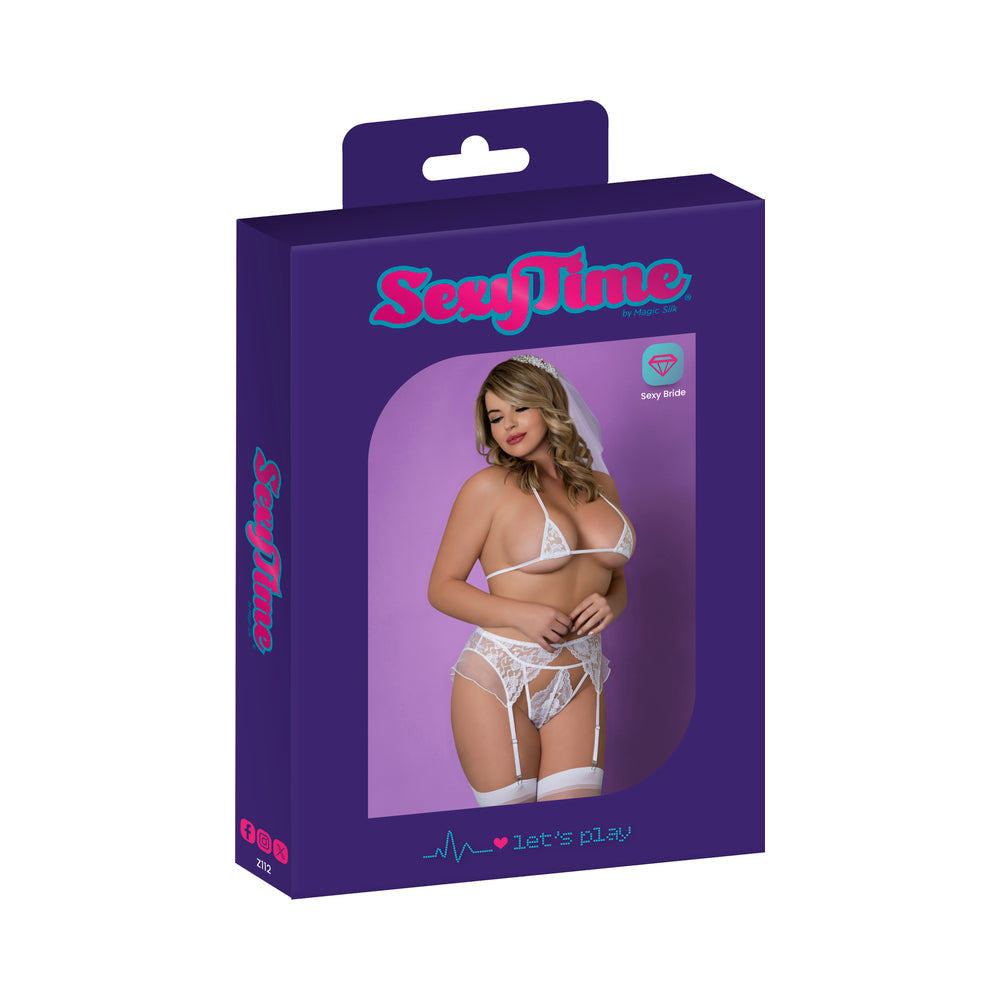 Magic Silk Sexy Time Ever After White S/M