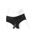 SpareParts Tomboi Nylon Briefs Harness Black Size M - Fantasies Boutique