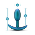 Anal Adventures Matrix Nebula Plug Lunar Blue