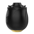 Fifty Shades of Grey Hearts and Flowers Suction Rose Black - Fantasies Boutique