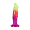 Crystal Jellies 6.5 in. Dong Rainbow