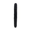 RealRock 14 in. Thick Double-Ended Dong Black - Fantasies Boutique