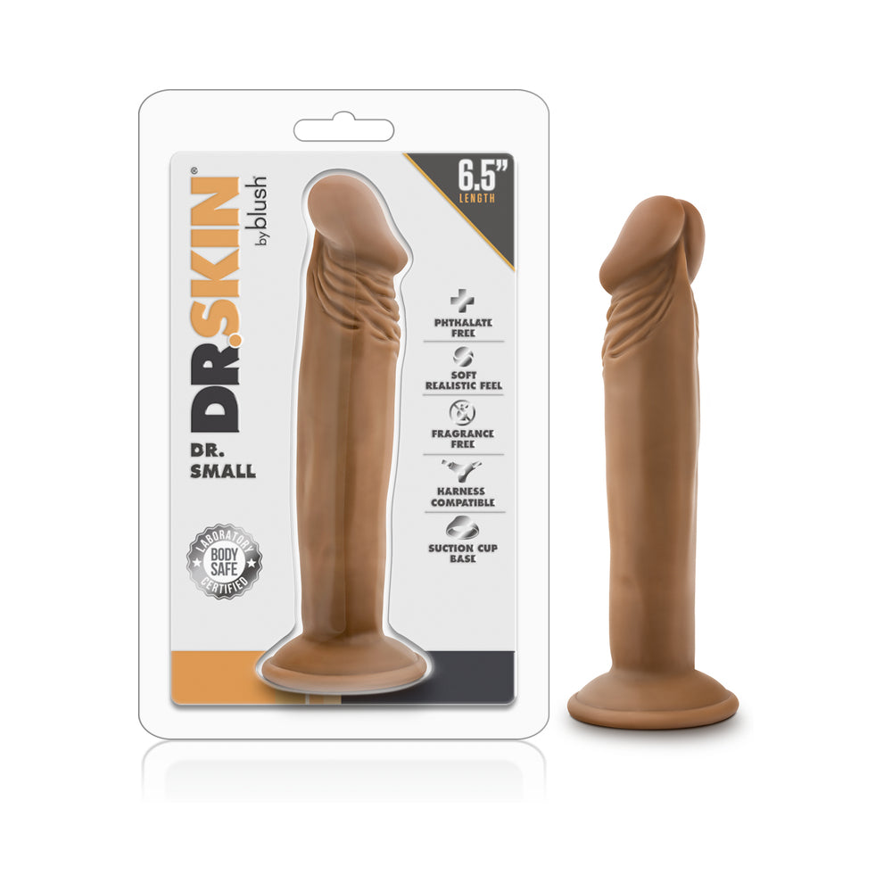 Dr. Skin Small Realistic 6.5 in. Dildo Tan