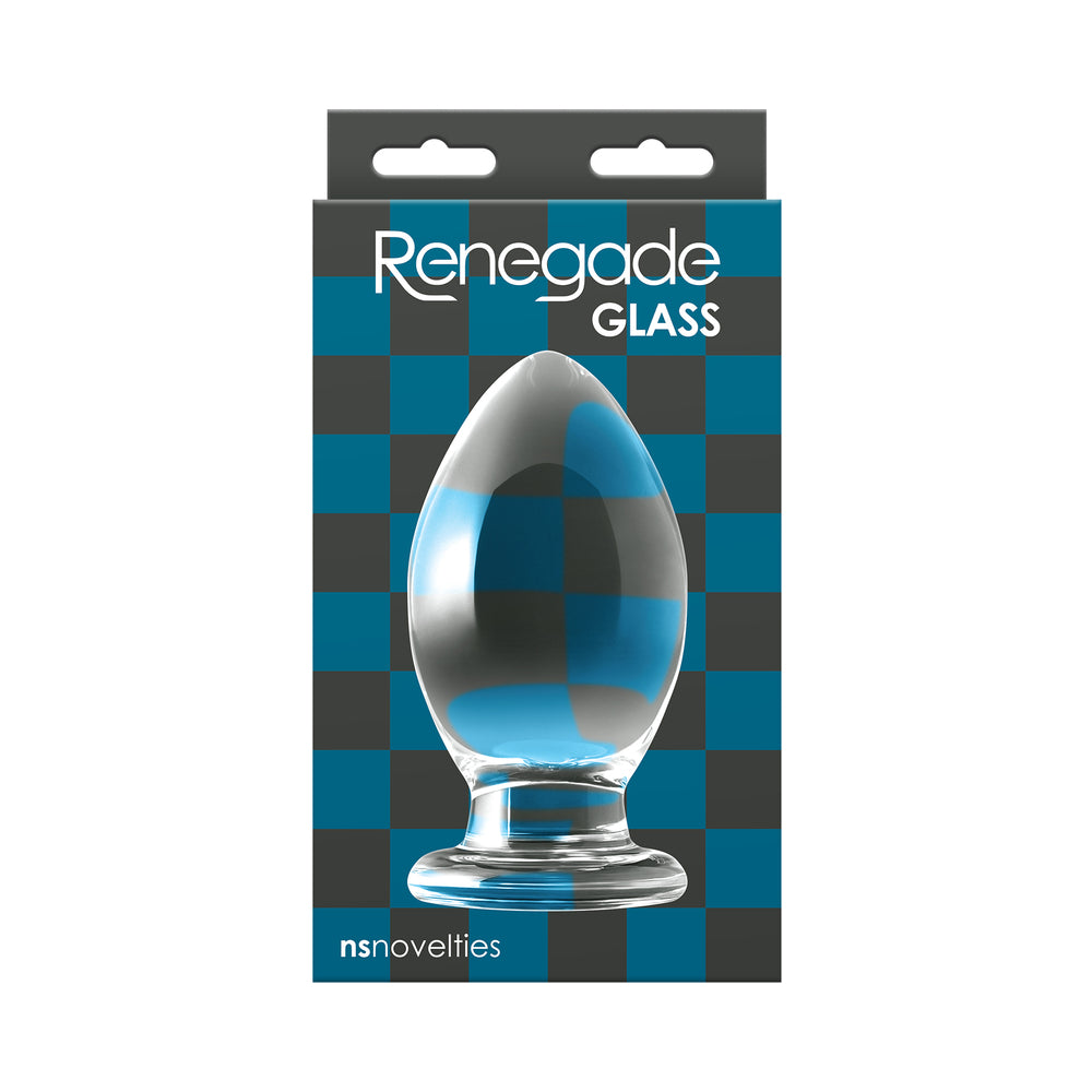 Renegade Bishop Glass Anal Plug - Fantasies Boutique
