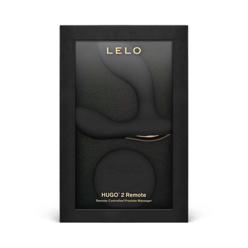 LELO HUGO 2 Prostate Massager with Remote Black - Fantasies Boutique