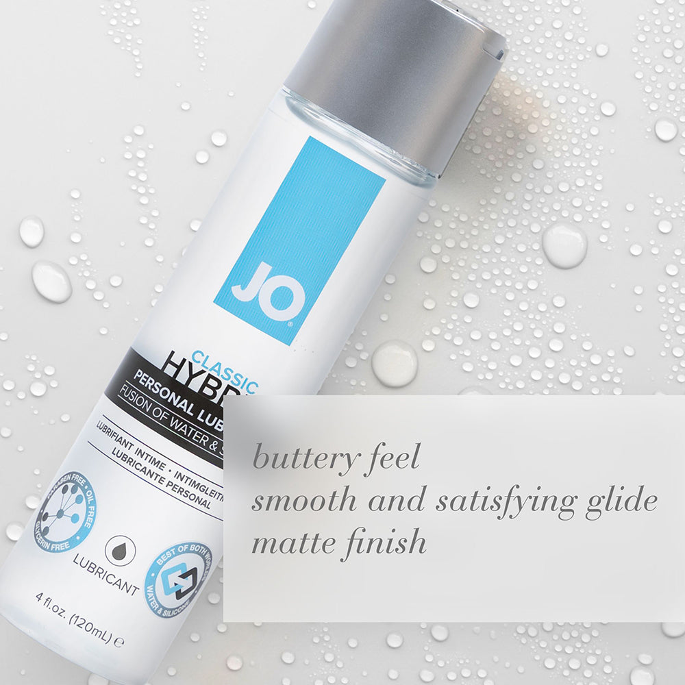 JO Classic Hybrid Lubricant 4 oz. - Fantasies Boutique