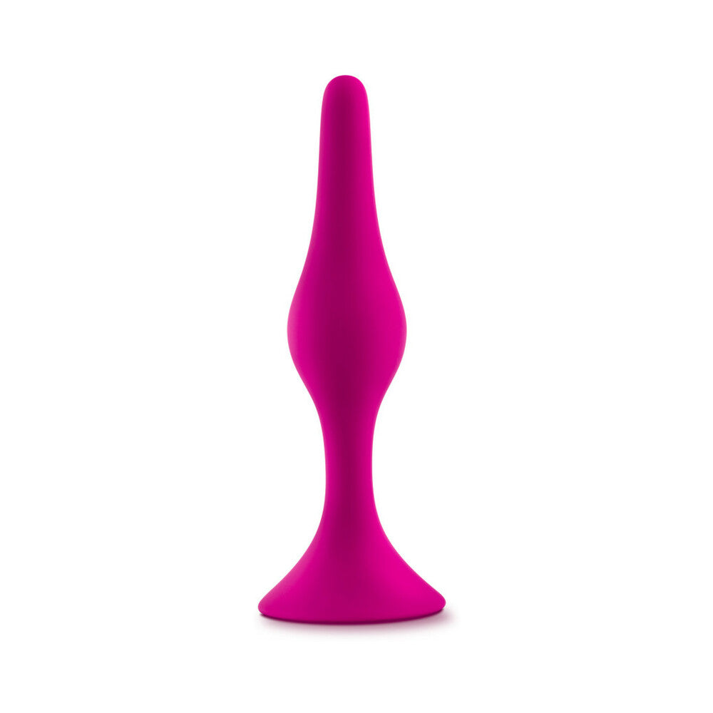 Blush Luxe Silicone Beginner Plug Medium Pink - Fantasies Boutique