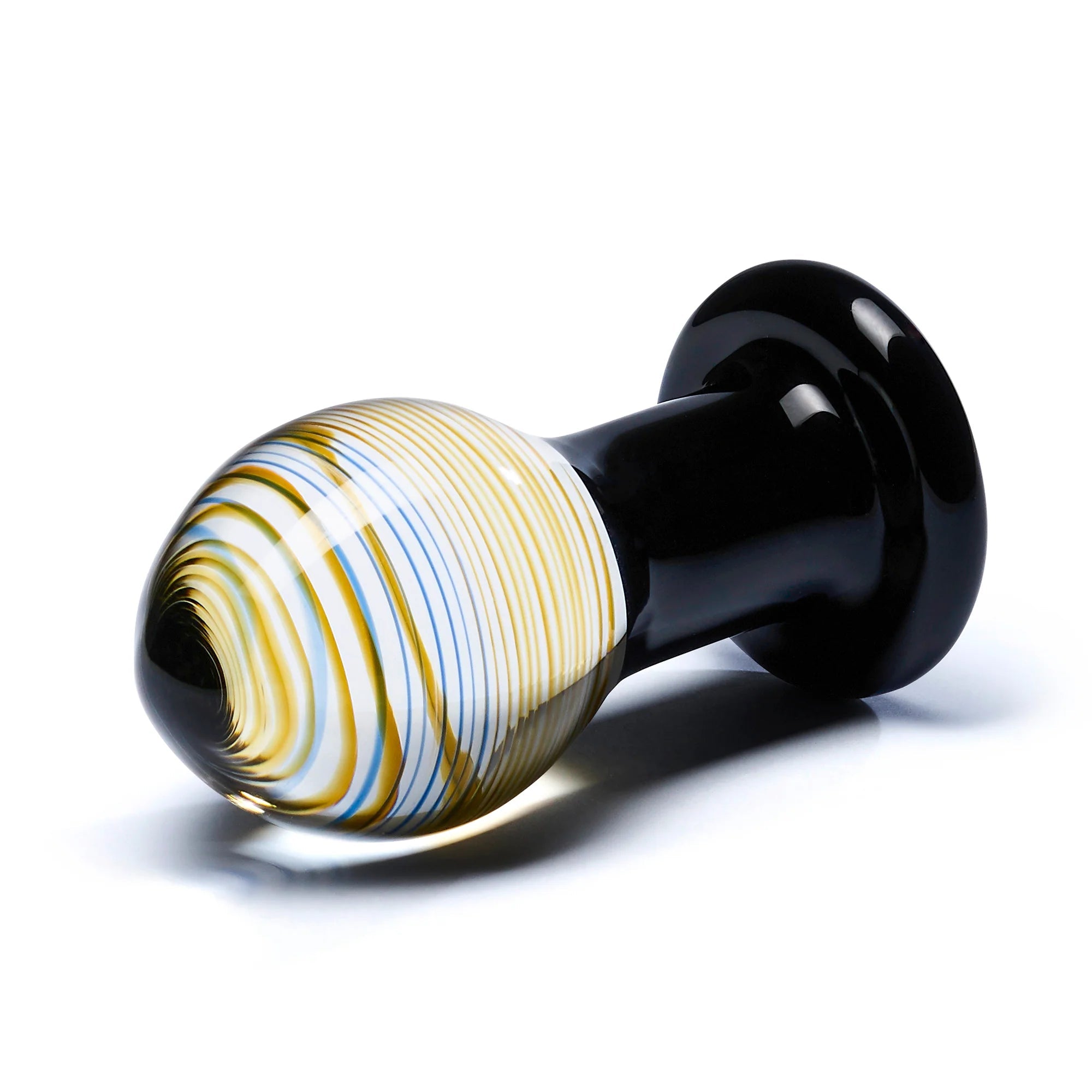 Glas 3.5 in. Galileo Glass Butt Plug - Fantasies Boutique