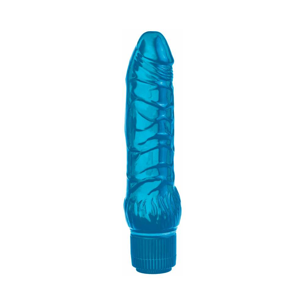 Juicy Jewels Cobalt Breeze Flexible Realistic Vibrator Blue - Fantasies Boutique