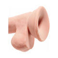 Pipedream King Cock Plus 6.5 in. Triple Density Cock With Balls Realistic Suction Cup Dildo Beige - Fantasies Boutique