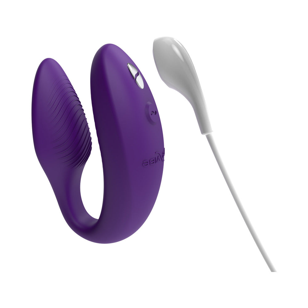 We-Vibe Sync 2 Rechargeable Silicone Couples Vibrator Purple - Fantasies Boutique