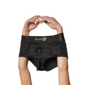 Ouch! Vibrating Strap-on Boxer Black XS/S - Fantasies Boutique