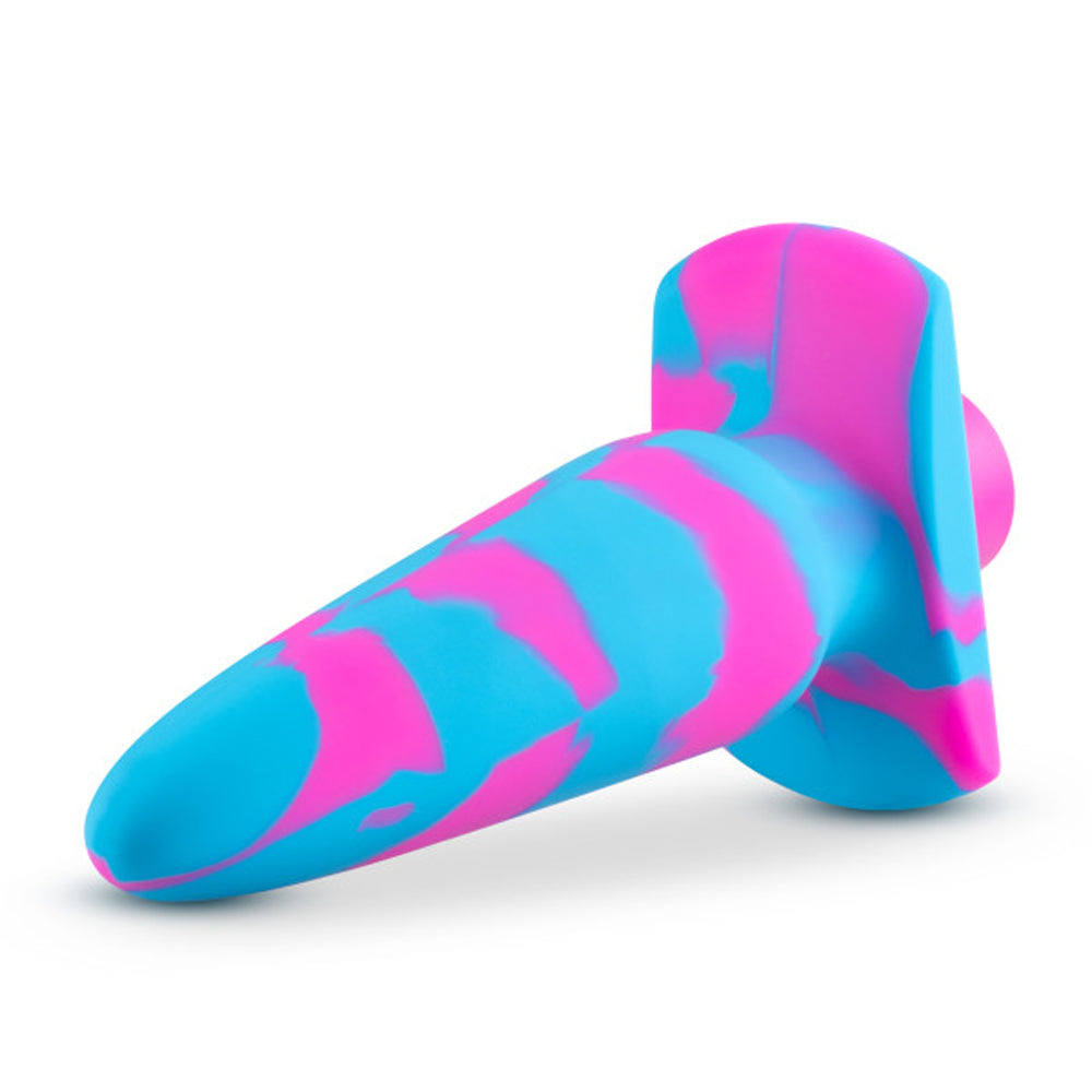 Blush Avant Vibrotize Vibrating Silicone Anal Plug Fuchsia - Fantasies Boutique