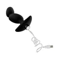 Anal Adventures Platinum Silicone Rechargeable Vibrating Prostate Massager 04 - Fantasies Boutique
