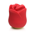 Lickgasm Kissing & Vibrating Rose Clitoral Stimulator Red