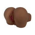 Curve Toys Mistress Perfect Fuck Paris Doggy Style Vibrating Dual Entry Masturbator Brown - Fantasies Boutique