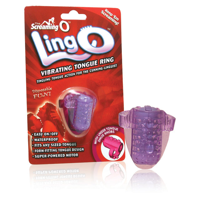 Screaming O The LingO Vibrating Tongue Ring (Box of 12) - Fantasies Boutique