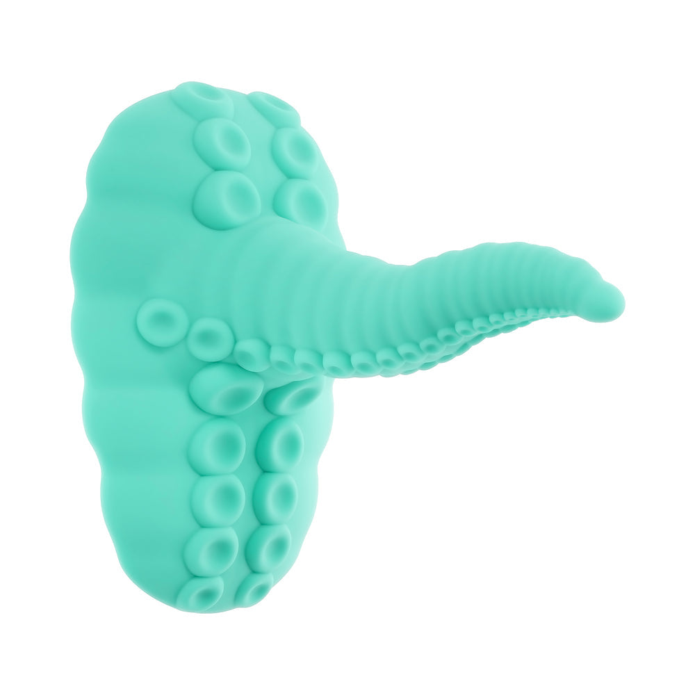 Evolved Tentacle Grinder Rechargeable Vibrating Grinding Silicone Teal