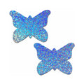 Pastease Butterfly: Baby Blue Glitter Butterflies Pasties