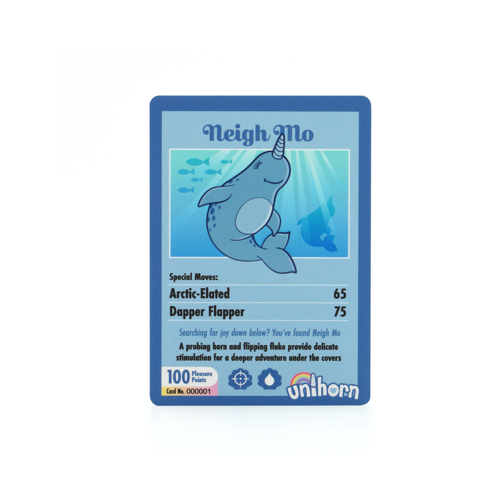 Unihorn of the Sea Neigh Mo The Narwhal Blue
