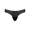 Male Power Oh Snap! Snap Off Jock Black L/XL