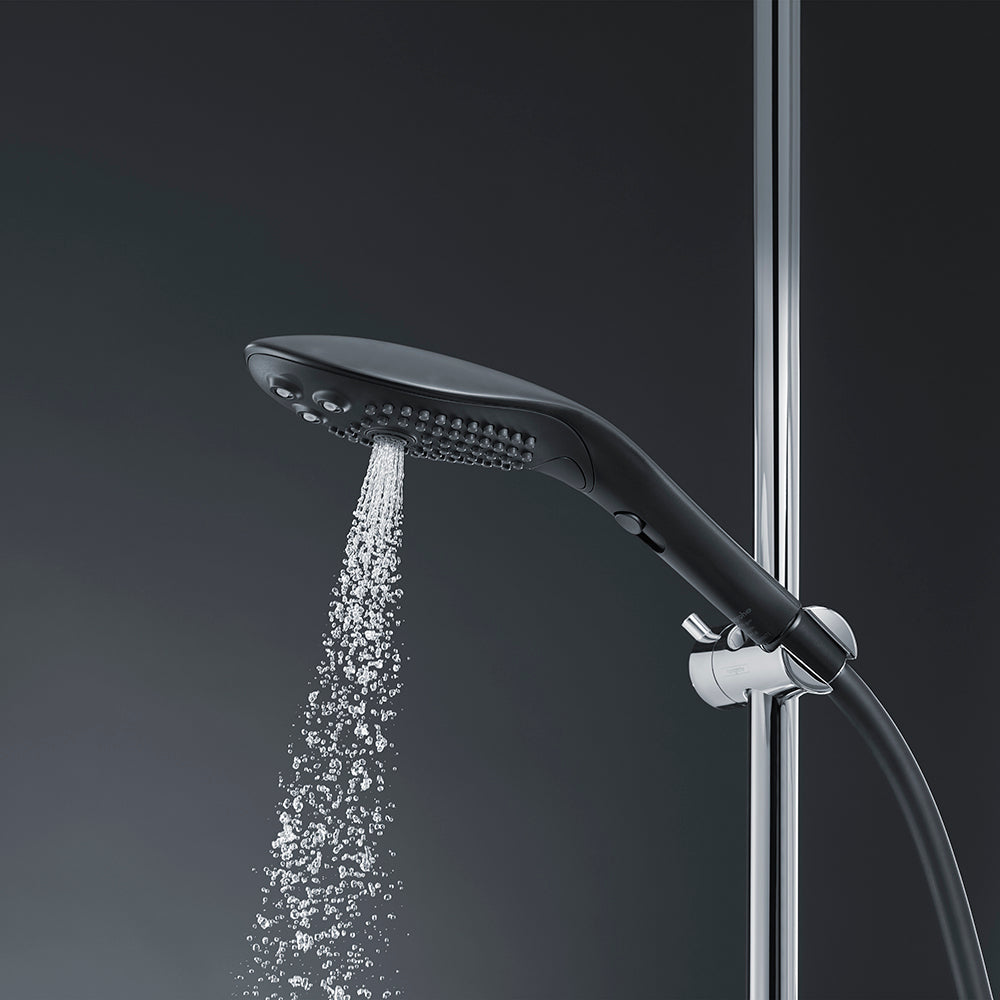 Womanizer Wave Shower Head Masturbator Black - Fantasies Boutique