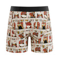 Shinesty The Bottomless Blackjack Vintage Playing Cards Ball Hammock Pouch Underwear with Fly 2XL