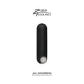 Zero Tolerance All Powerful Rechargeable Bullet Vibrator Black