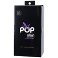 Tantus POP Slim Squrting Dildo Indiglow - Fantasies Boutique