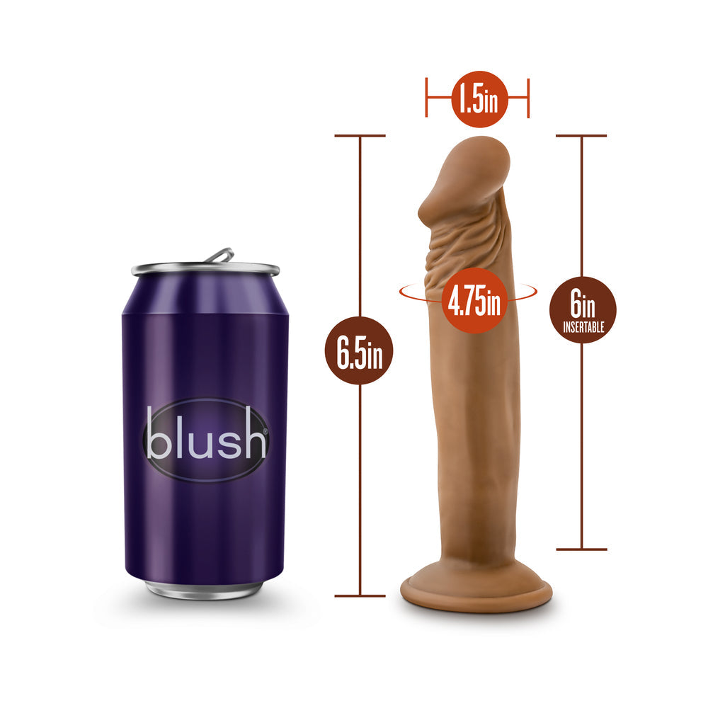 Dr. Skin Small Realistic 6.5 in. Dildo Tan