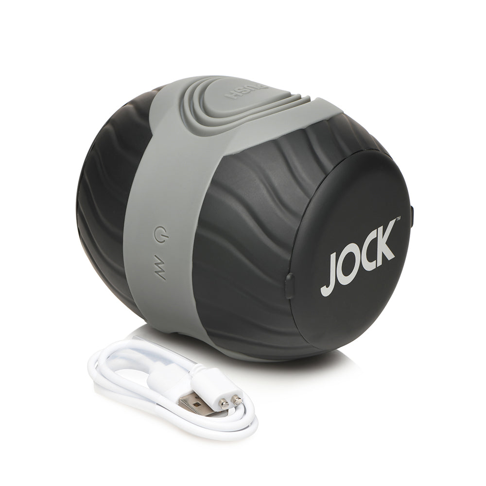 Jock 10X Vibrating Double Masturbator - Fantasies Boutique
