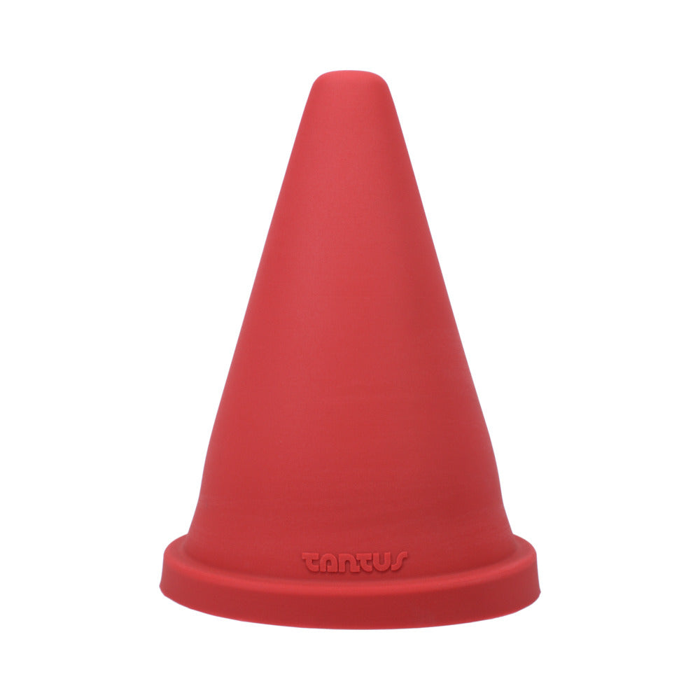 Tantus Cone Squat Dildo Ruby (Box) - Fantasies Boutique