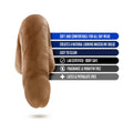 Performance 5 in. Packer Tan - Fantasies Boutique