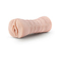 M for Men Ashley Vagina Stroker with Bullet Vibrator Beige - Fantasies Boutique