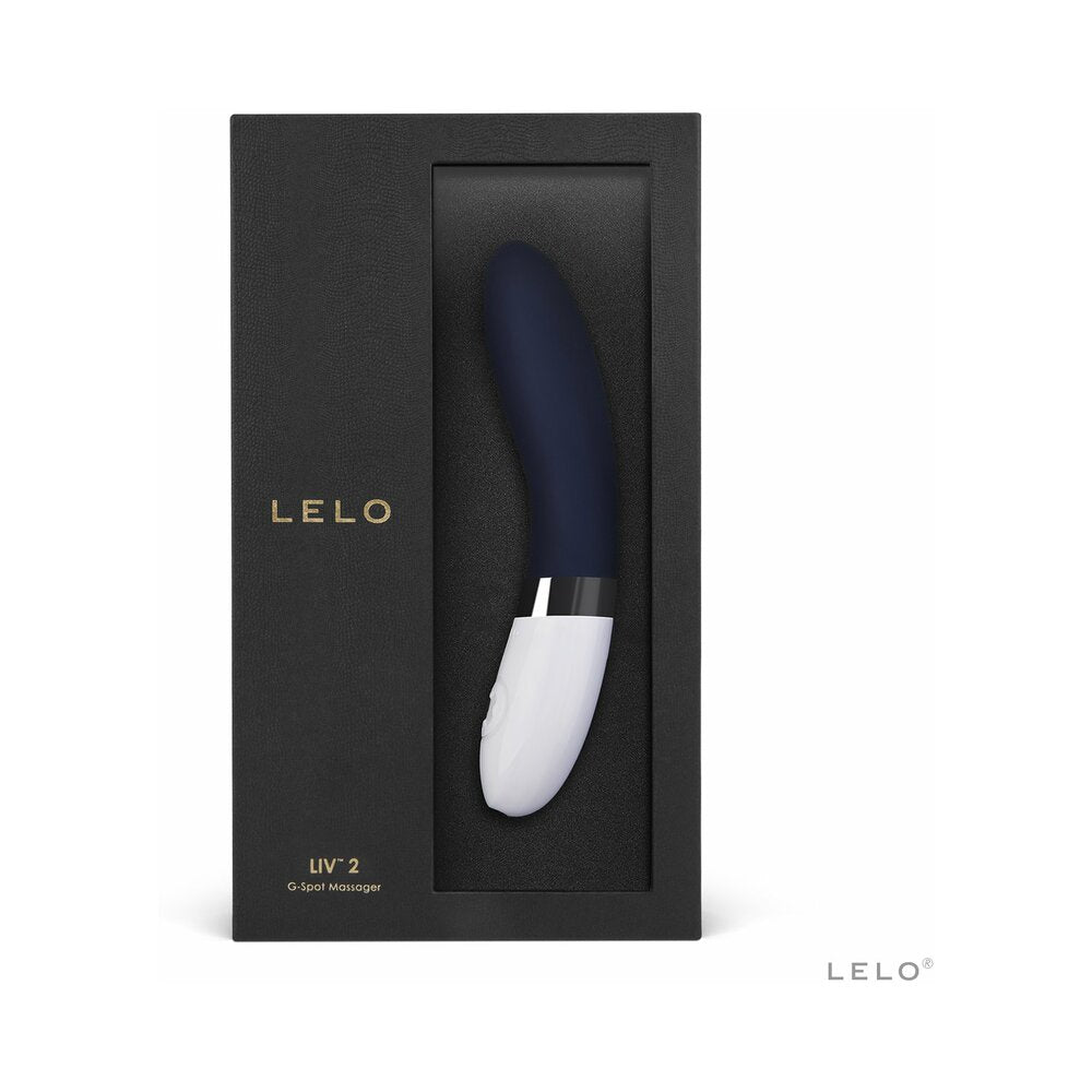 LELO LIV 2 Rechargeable G-Spot Vibrator Blue - Fantasies Boutique