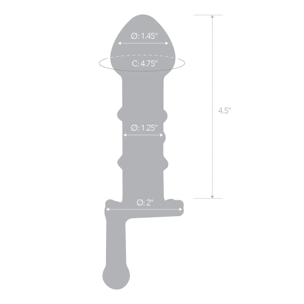Glas 6.5 in. Candy Land Juicer Rotating Dildo - Fantasies Boutique