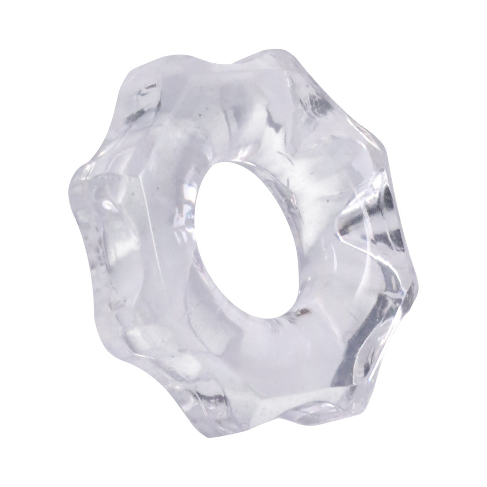 Rock Solid Gear Clear C Ring in a Clamshell - Fantasies Boutique