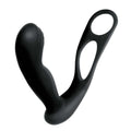 Butts Up Prostate Massager With Scrotum & Cock Ring Black - Fantasies Boutique