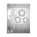 Zero Tolerance Three Amigos 3-Piece Cockring Set Clear - Fantasies Boutique