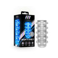 Blush M for Men Soft + Wet Reversible Orb Glow in the Dark Self-Lubricating Stroker Frosted - Fantasies Boutique